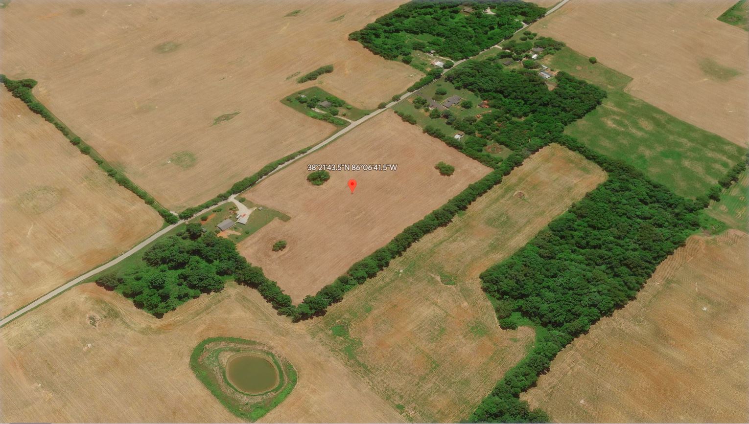 5 Acres to Build or Investment, New Salisbury, IN 47161 CheapLandFarm