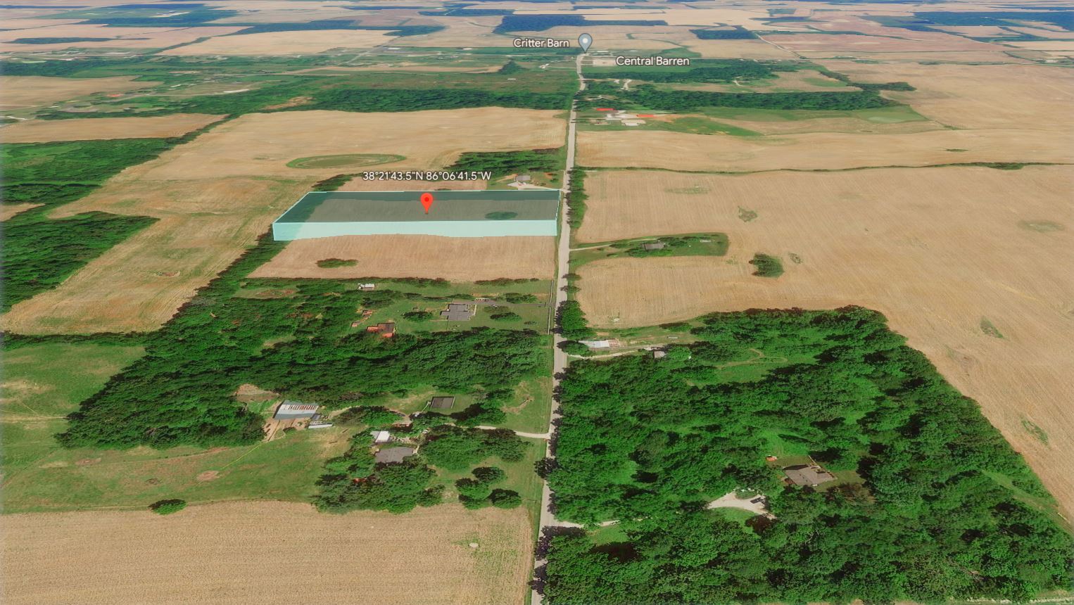5 Acres to Build or Investment, New Salisbury, IN 47161 CheapLandFarm