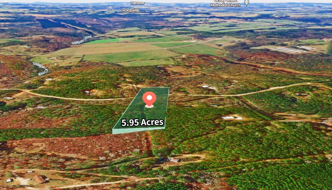 5.95 Acres Wooded Lot for Getaway or Build, Carrollton, GA 30116